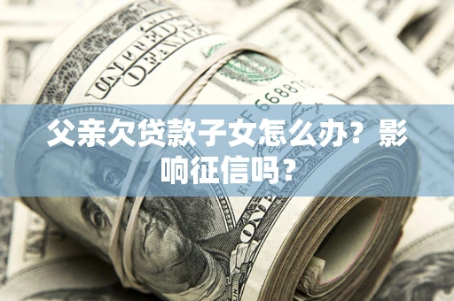 武汉父亲欠贷款子女怎么办？影响征信吗？