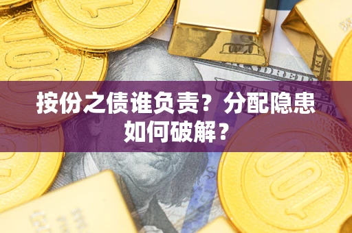 武汉按份之债谁负责？分配隐患如何破解？