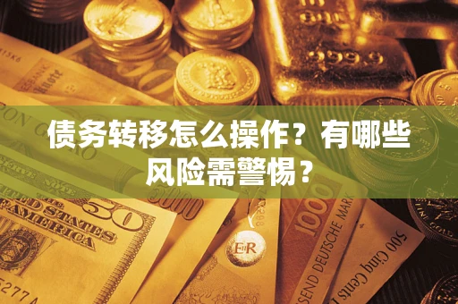 武汉债务转移怎么操作？有哪些风险需警惕？