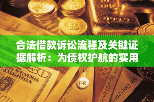 武汉合法借款诉讼流程及关键证据解析：为债权护航的实用指南