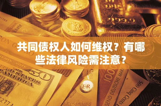 武汉共同债权人如何维权？有哪些法律风险需注意？