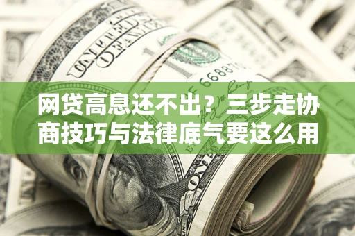 武汉网贷高息还不出？三步走协商技巧与法律底气要这么用