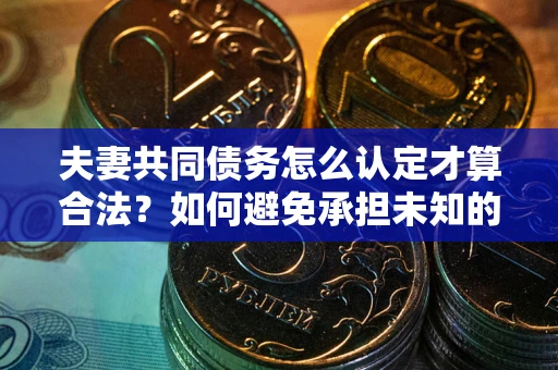 武汉夫妻共同债务怎么认定才算合法？如何避免承担未知的债务风险？